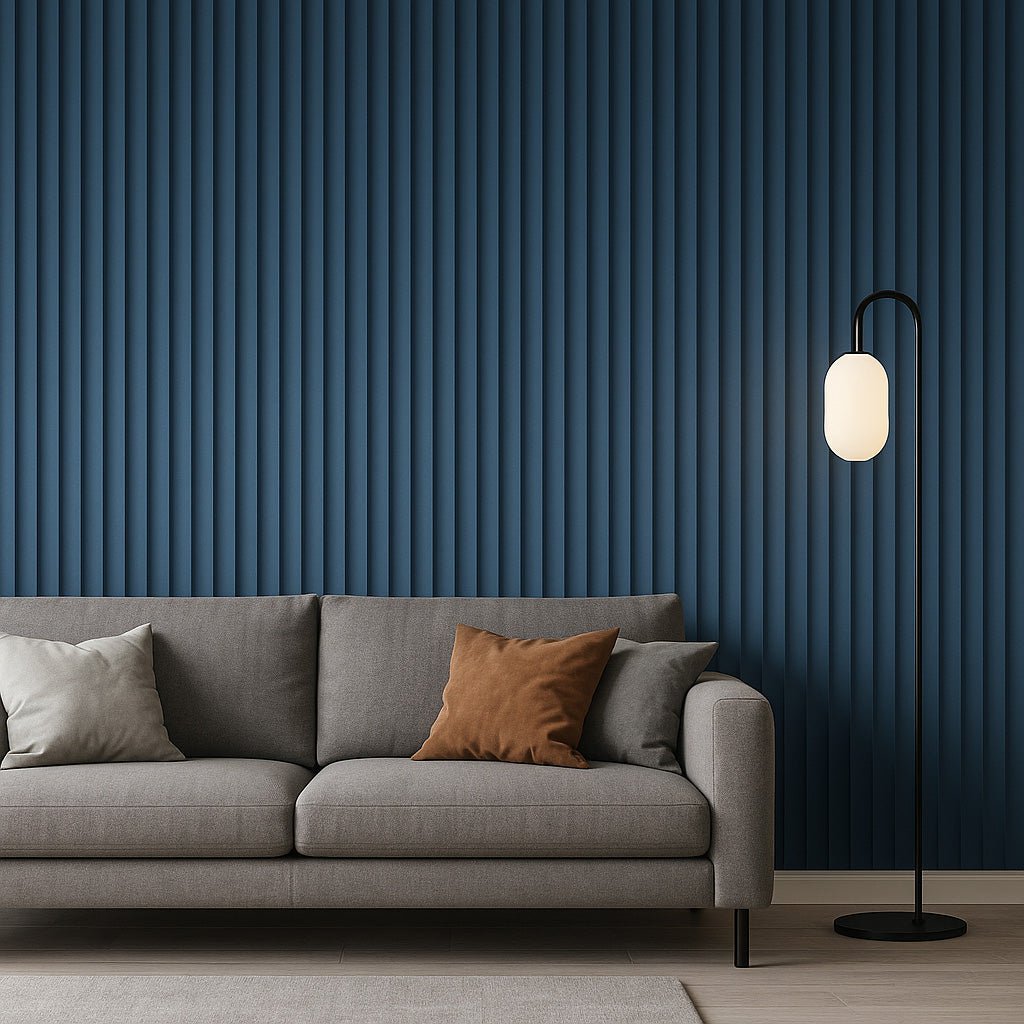 106" Valley Paint-Ready Fluted Wall Panels (4 Panels)