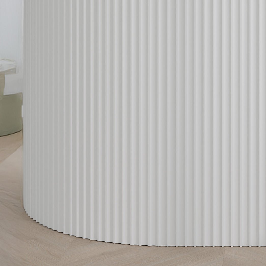 Valley Paint-Ready Fluted Wall Panels (4 Panels)