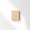 ULTRALIGHT Accent Wall Panel Sample in White Oak, Black Felt