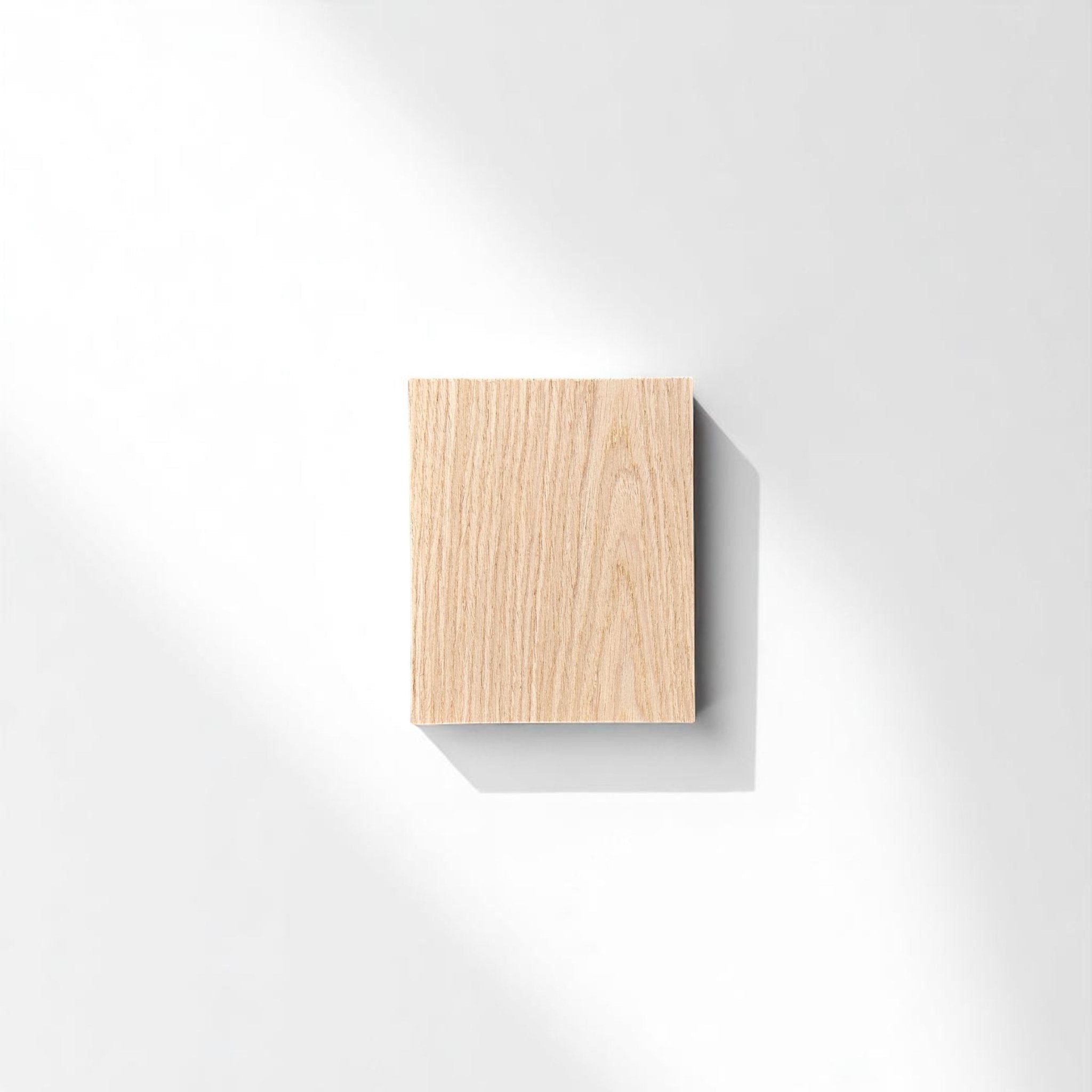 ULTRALIGHT Accent Wall Panel Sample in White Oak, Black Felt