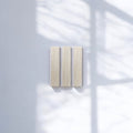 ULTRALIGHT Wood Slat Acoustic Panel Sample in Maple, Beige Felt