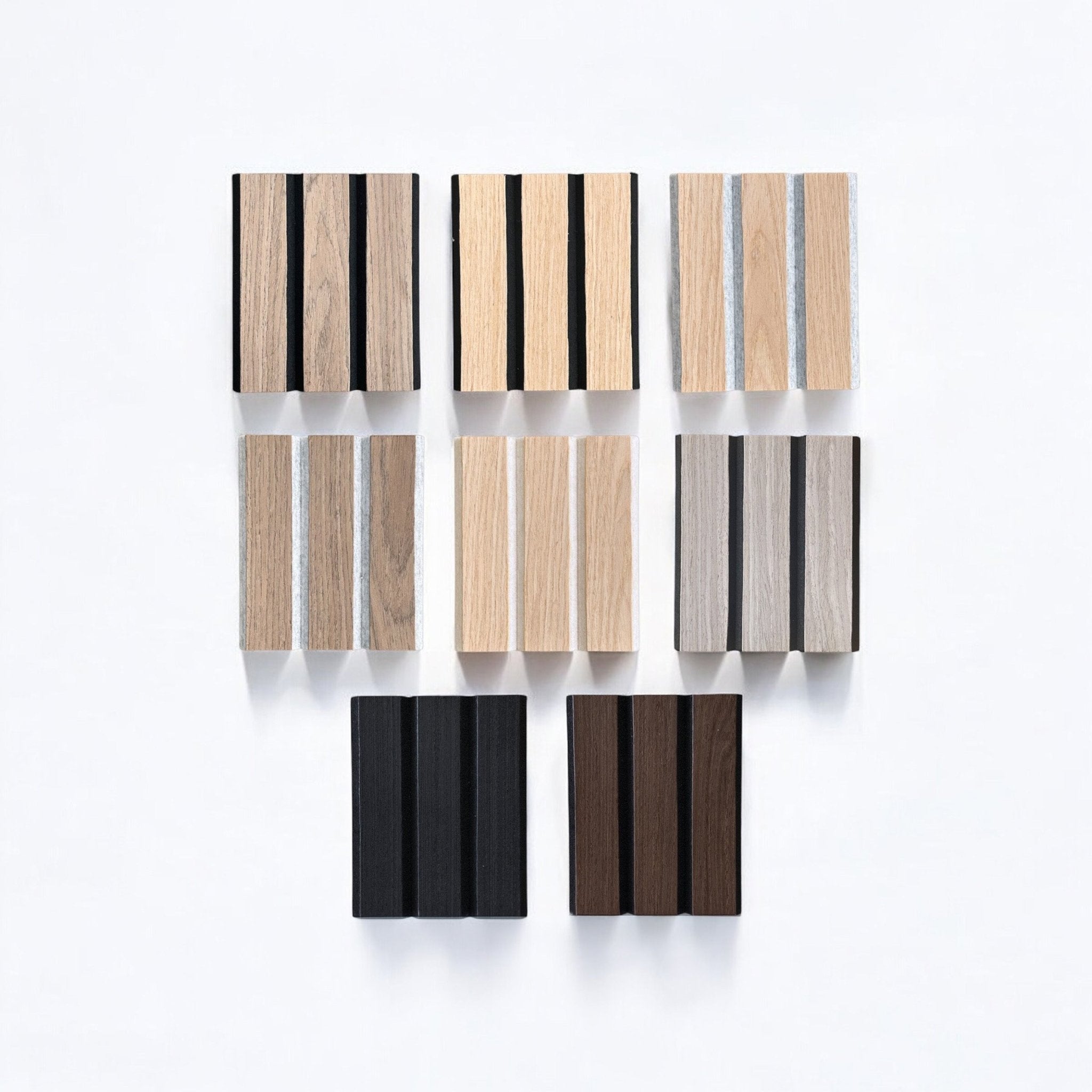 ULTRALIGHT Wood Slat Wall Panel Sample Kit
