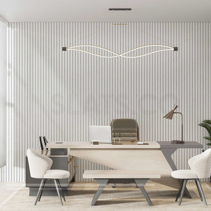 Diamond White Wall Slat Acoustic Panel with Grey Felt Backing