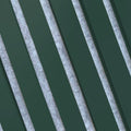 Wall Slat Acoustic Panel Sample in Forest Green, Grey Felt