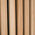 White Ash 100% Solid Acoustic Wood Slat Sample