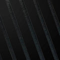 Wall Slat Acoustic Panel Sample in Caviar Matte Black, Black Felt